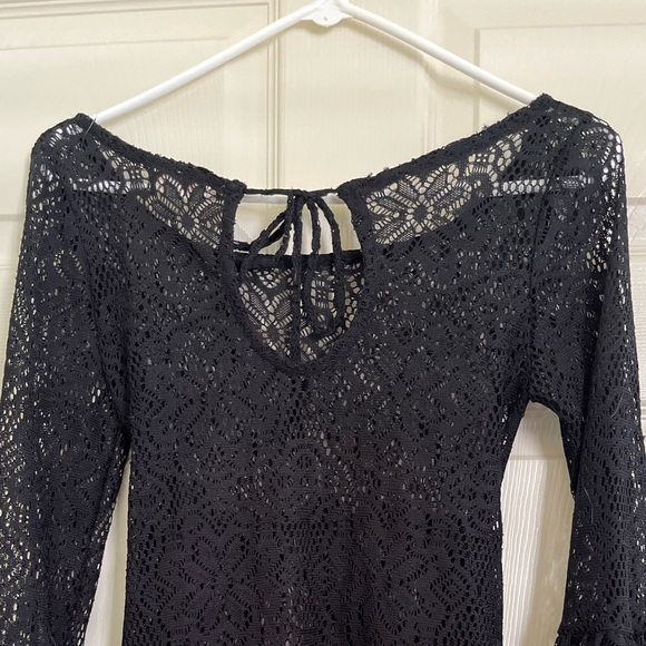OLSENBOYE black lace top - Picture 6 of 7